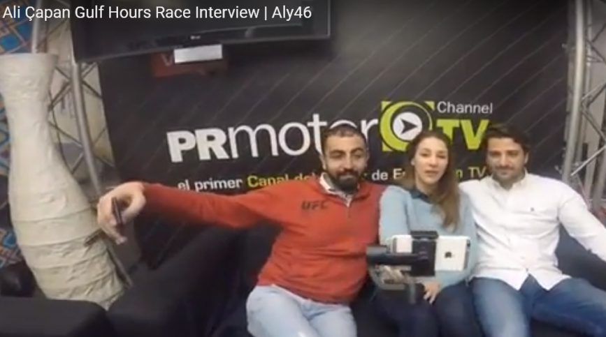 Ali Çapan Gulf Hours Race Interview PrMotorTV